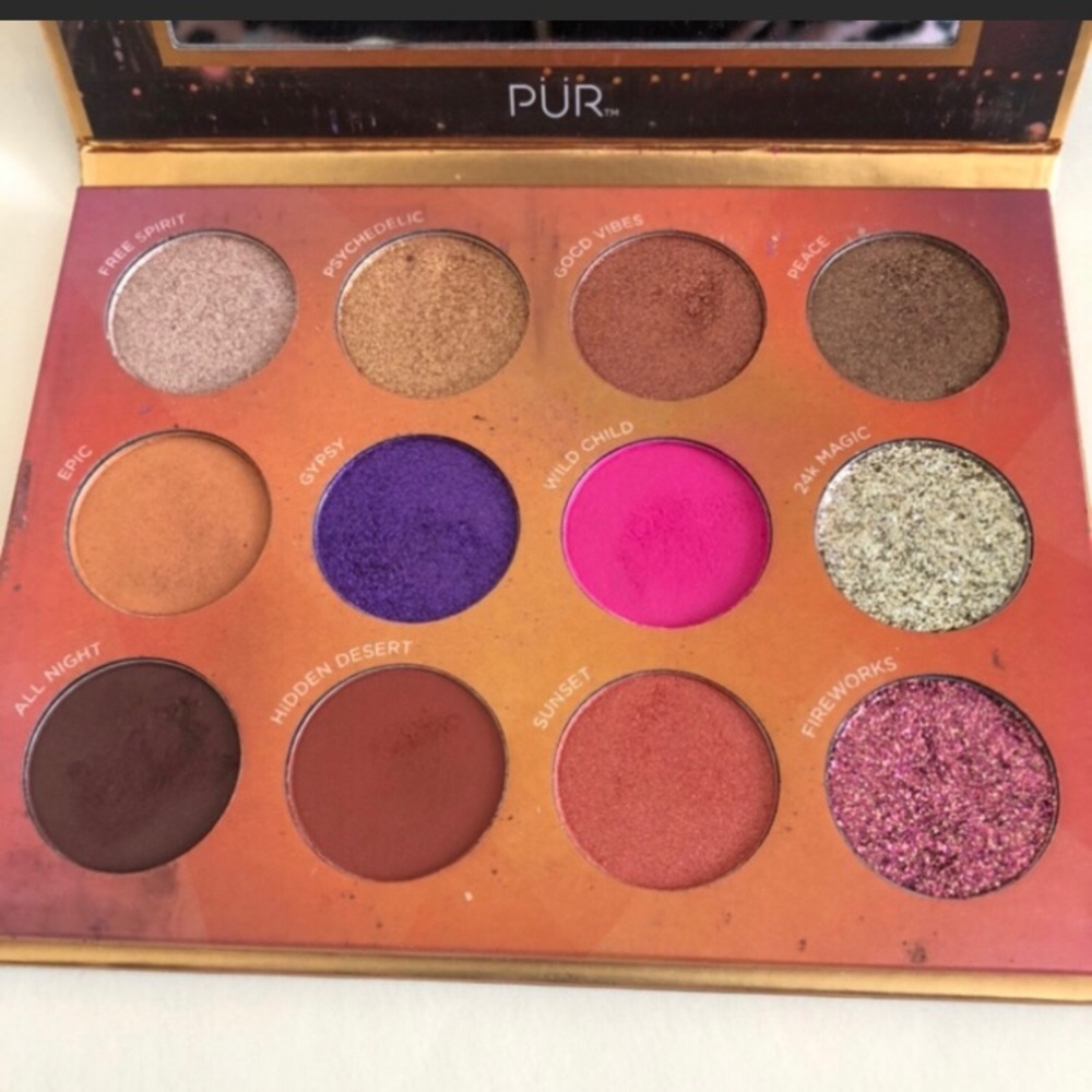 PUR Festival 12-piece Pressed Pigment Palette